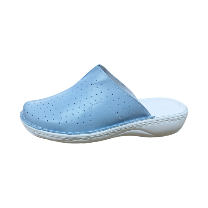 Saboti dama medicinali piele naturala 3060 azur [2]