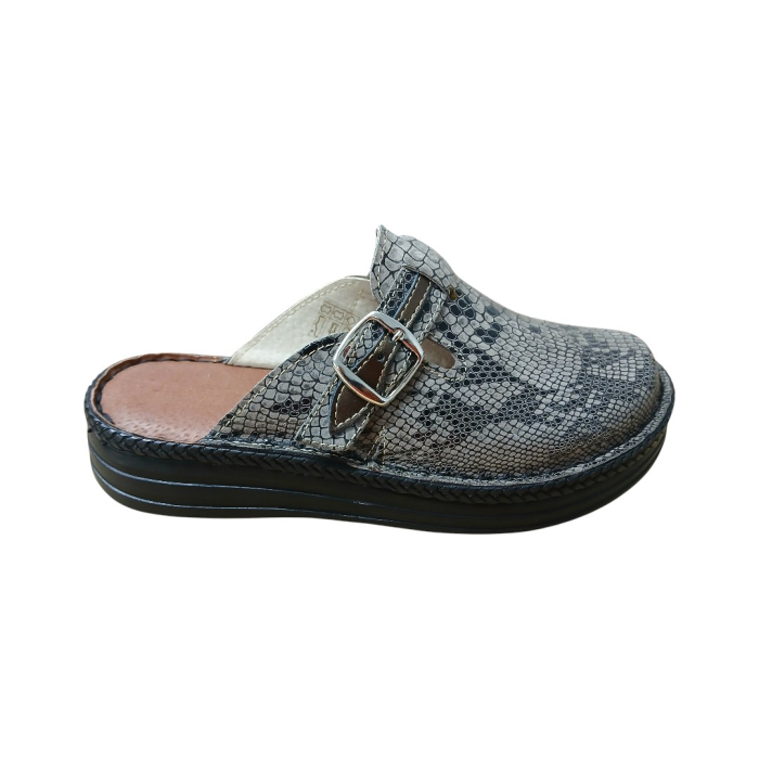 Saboti dama piele 4080 piton maro [2]