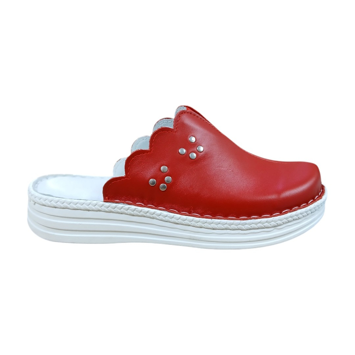 Saboti Dama Piele Naturala 4062 rosu-TA [2]