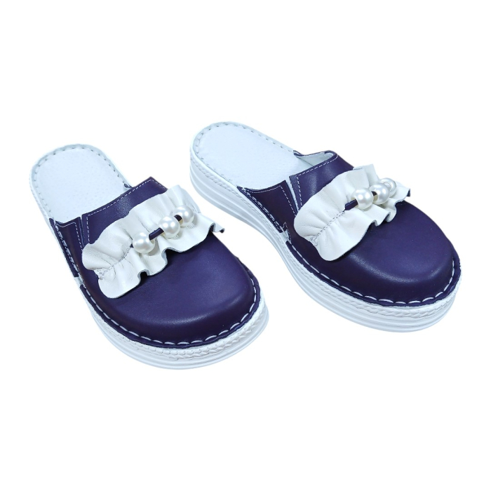 Saboti dama piele naturala-4505 mov [5]