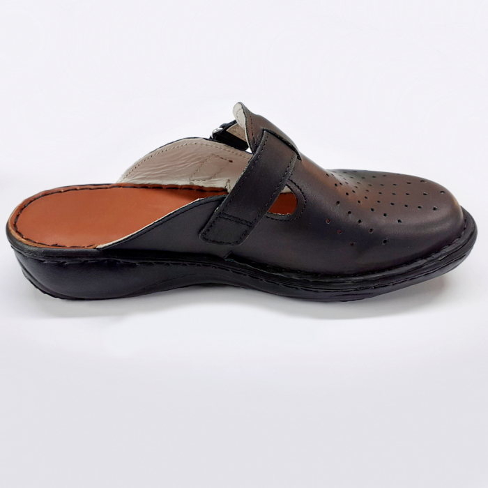 Saboti dama piele naturala 7002 negru [4]