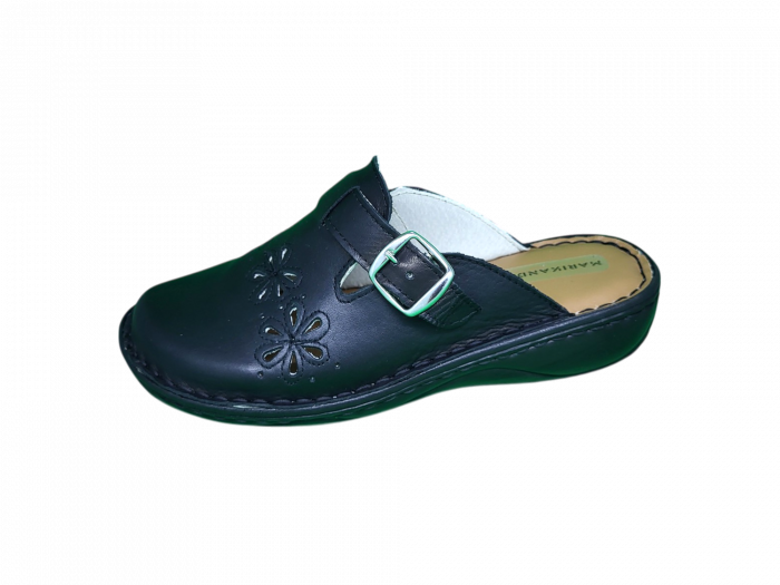 Saboti dama piele naturala 7015-negru [1]