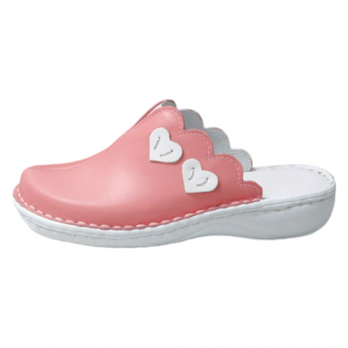 Saboti femei piele naturala 3600 roz [2]