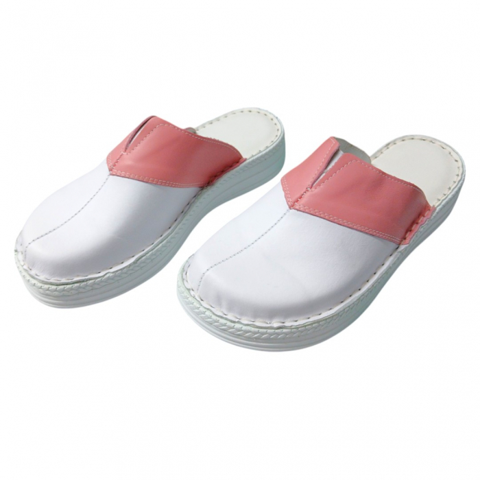 Saboti femei piele naturala 4400 roz [3]