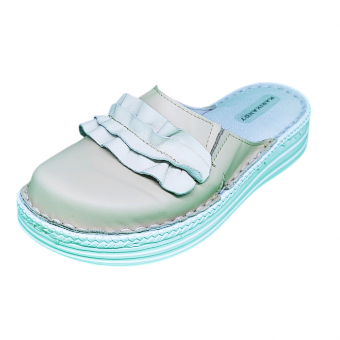 Saboti femei piele naturala 4500 bej [1]