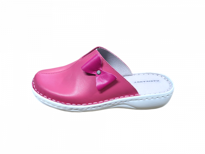 Saboti femei piele naturala 7300-roz [3]