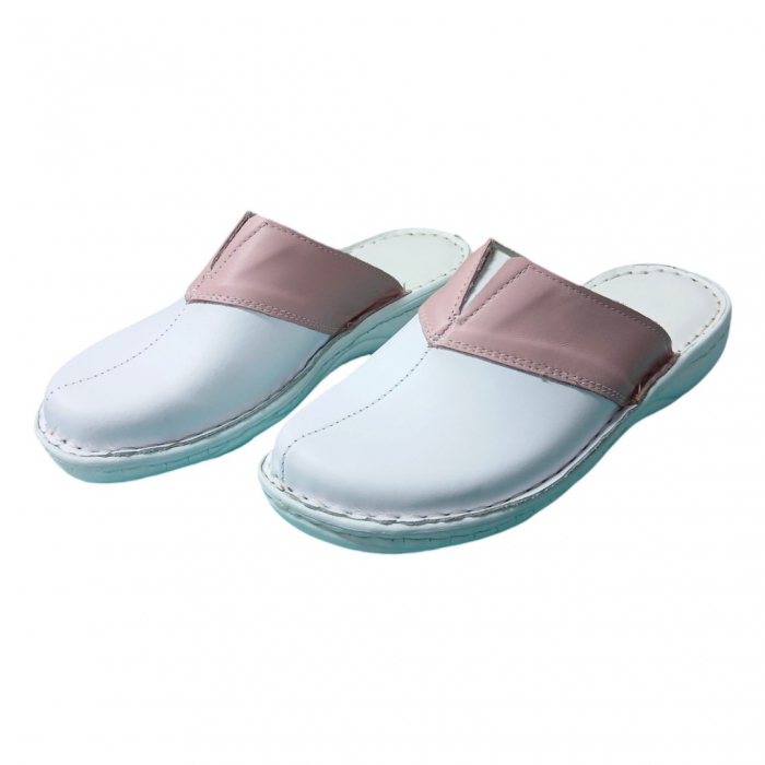 Saboti femei piele naturala 7400 fard [3]