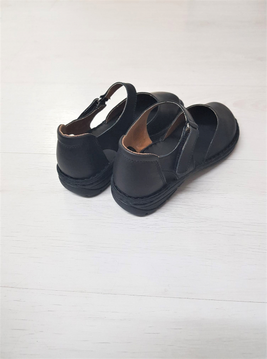 Sandale dama negru piele naturala Ana [3]