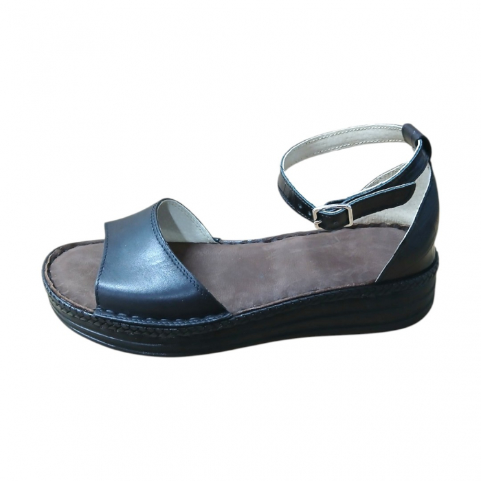 Sandale femei piele naturala Regina negru [1]