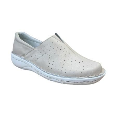 Pantofi Dama din Piele Naturala - Pantofi Damă din Piele Naturală-Adina crem