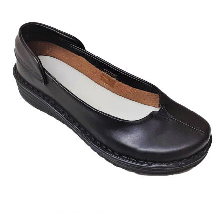 Pantofi dama din piele naturala - Pantofi femei piele naturala Andrea negru
