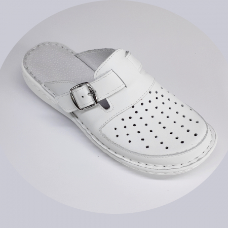 Papuci medicinali dama albi [2]