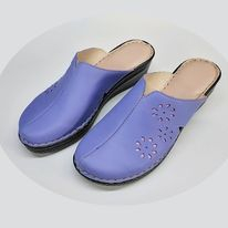 Saboti  Dama din piele hand made - Papuci medicinali dama