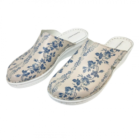 Saboti dama piele naturala serografiati [1]