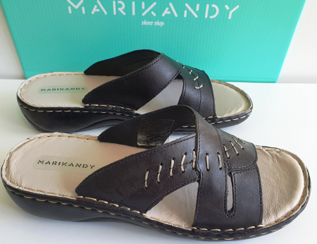 Saboti  Dama din piele hand made - Saboti dama piele naturala