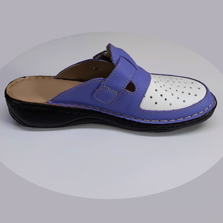 Papuci medicali lila mov albi [2]