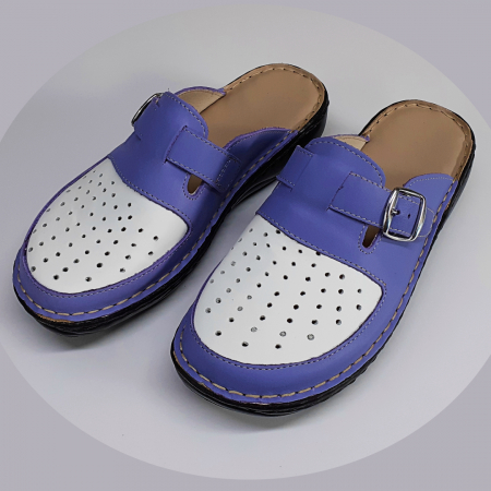 Papuci medicali lila mov albi [1]