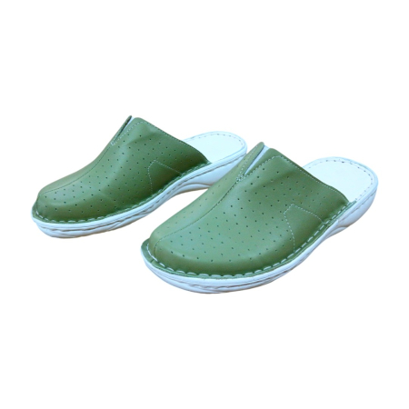 Saboti dama medicinali piele naturala 3060 fistic [2]