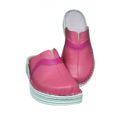 Saboti dama piele naturala 4306-roz [2]