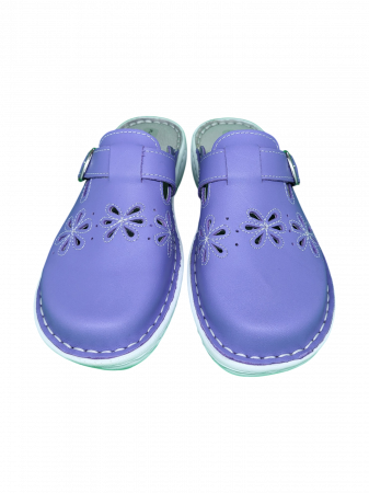 Saboti dama piele naturala 7015-lila [1]