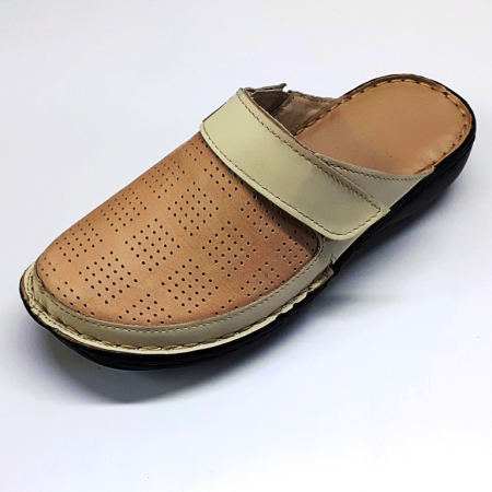 Saboti dama piele bej [1]