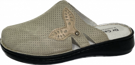 Saboti  Dama din piele hand made - papuci medicali dama