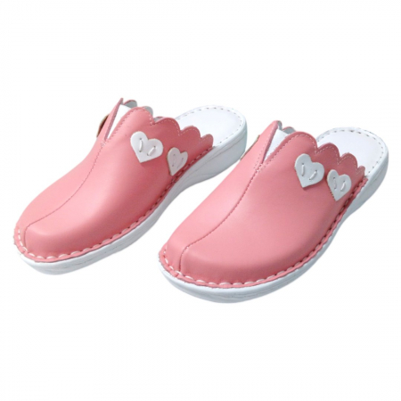 Saboti femei piele naturala 3600 roz [2]