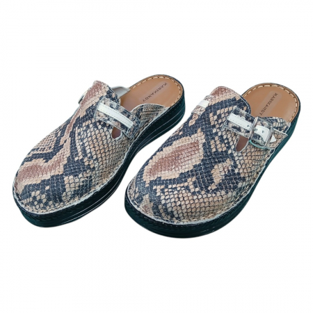 Saboti femei piele naturala 4080 sarpe [1]