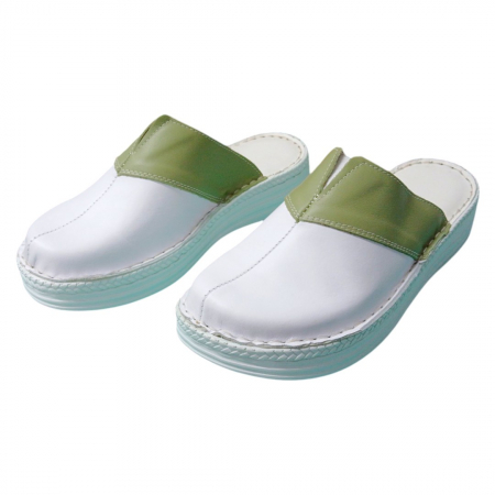 Saboti femei piele naturala 4400 fistic [2]