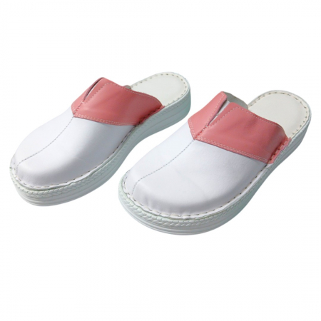 Saboti femei piele naturala 4400 roz [2]