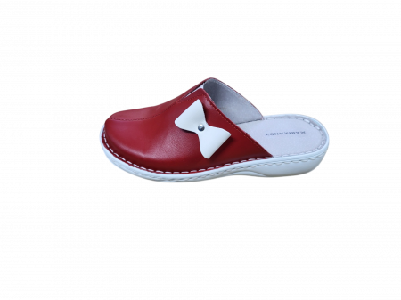 Saboti femei piele naturala 7300-rosu [2]