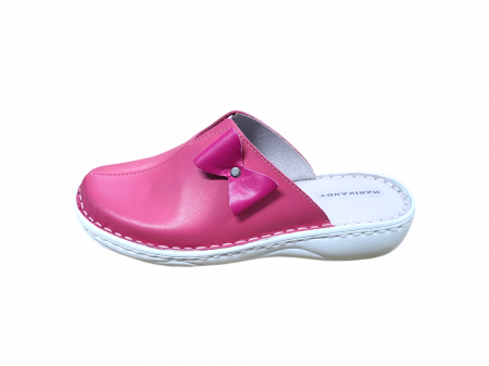 Saboti femei piele naturala 7300-roz [2]