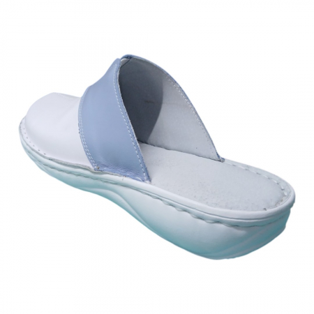 Saboti femei piele naturala 7400 azut [2]