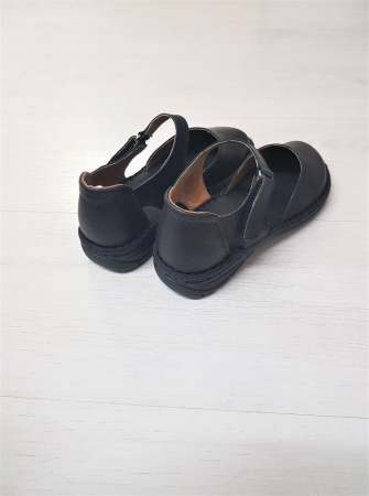 Sandale dama negru piele naturala Ana [2]