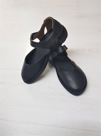 Sandale dama negru piele naturala Ana [1]