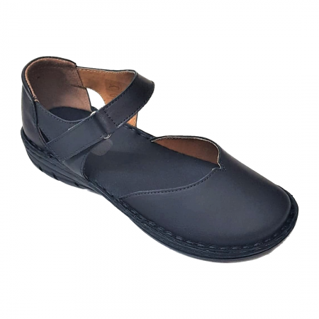 Sandale dama negru piele naturala Ana [0]