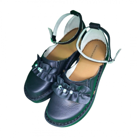 Sandale dama piele naturala Fanny negru [1]