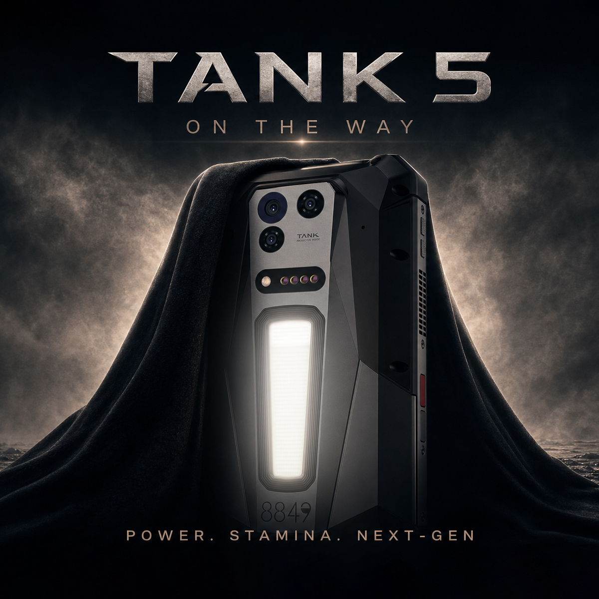 Unihertz 8849 TANK 5 Pro: Telefonul cu Proiector Integrat, Cameră Termică și Baterie de 17.800 mAh care Redefinește Conceptul de Smartphone Rugged