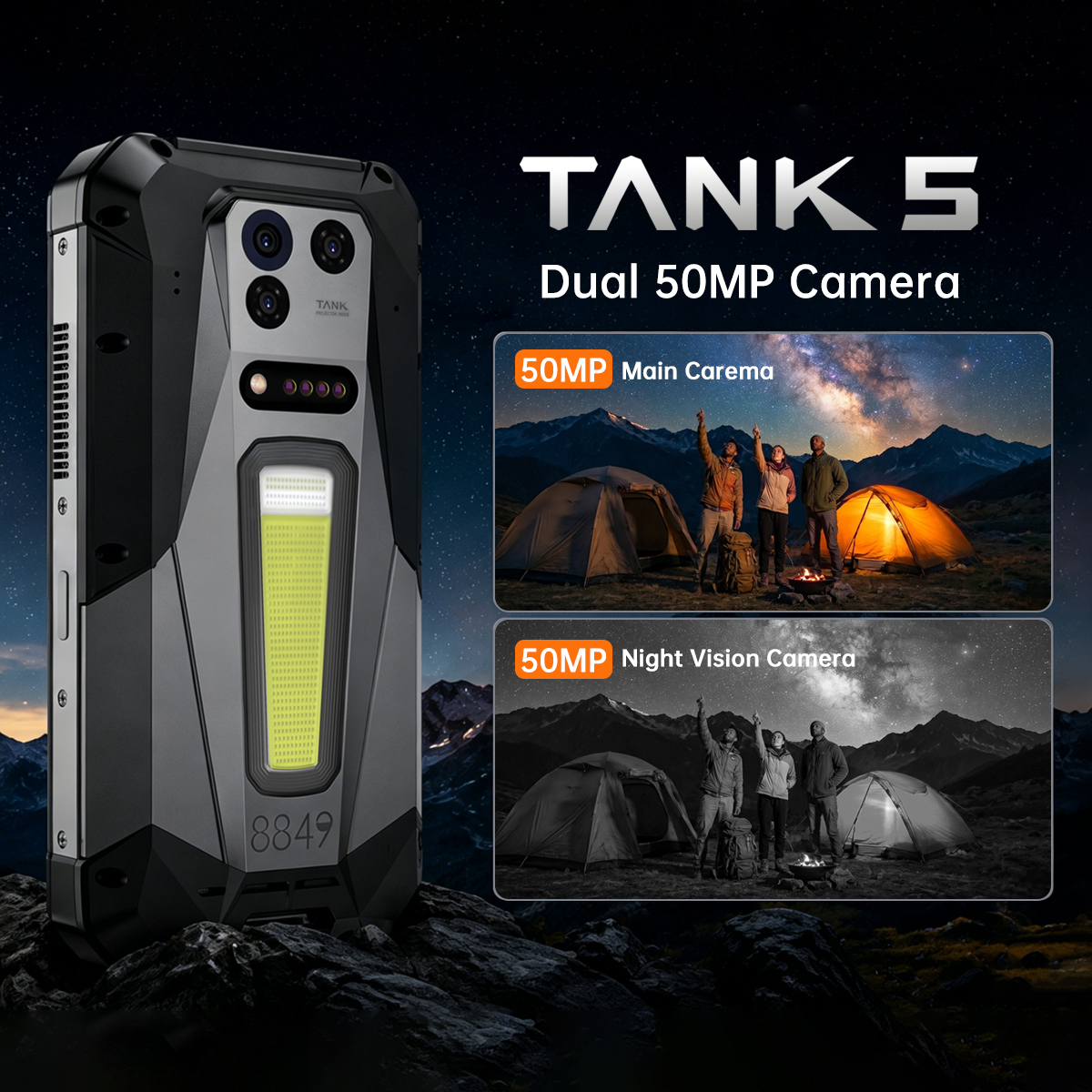Camera 8849 TANK 5 Pro
