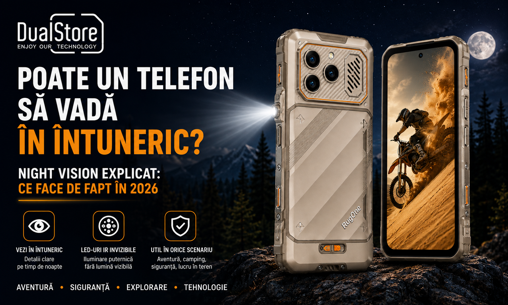 Poate un telefon să vadă în întuneric? Night Vision explicat: ce face de fapt în 2026