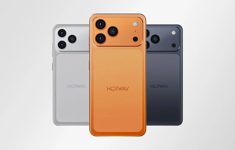 HOTWAV A17 Pro Max: Telefon Elegant cu un design imprumutat, cu Ecran 120Hz, Android 15 și 3 Culori Premium