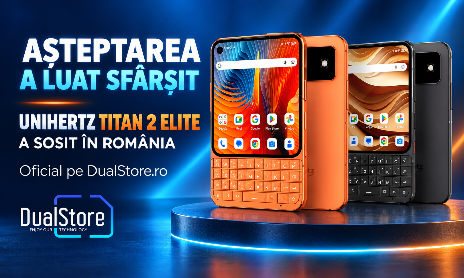 Așteptarea a luat sfârșit: Unihertz Titan 2 Elite a sosit în România și readuce tastatura QWERTY în viitor