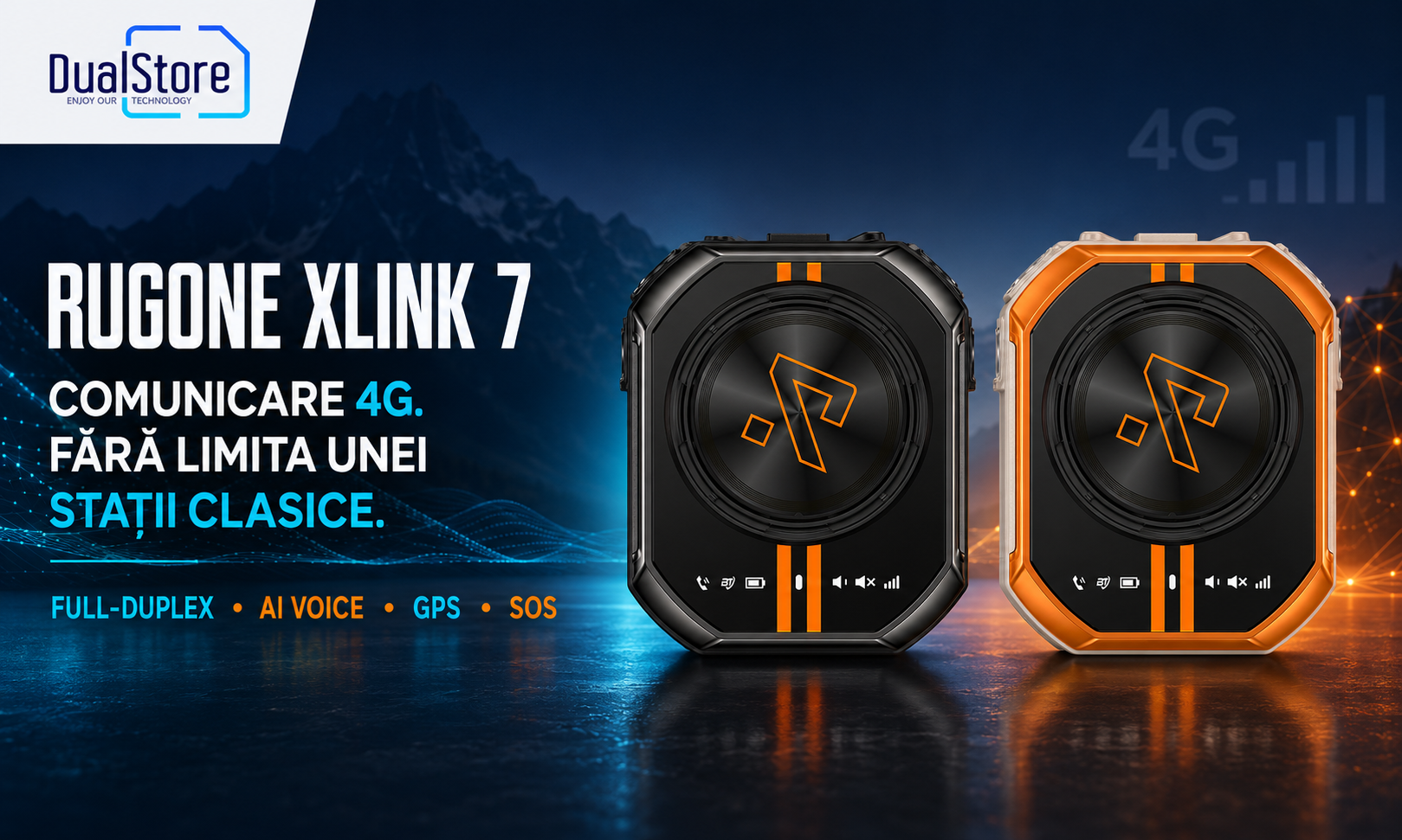 RugOne XLink 7 schimbă regulile comunicării: walkie-talkie-ul 4G cu AI care funcționează ca un apel
