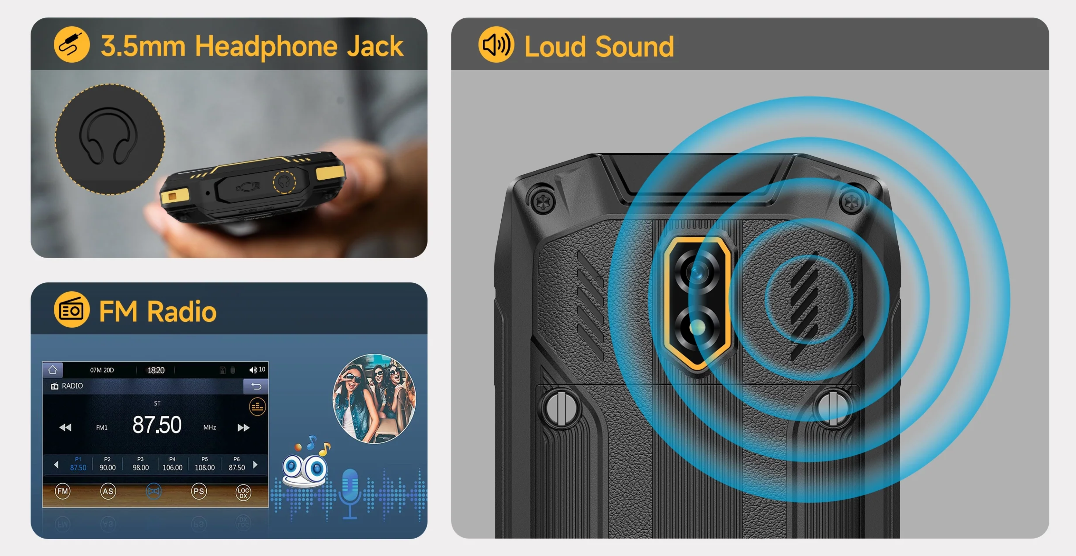 Ulefone Armor Mini 5 Radio FM