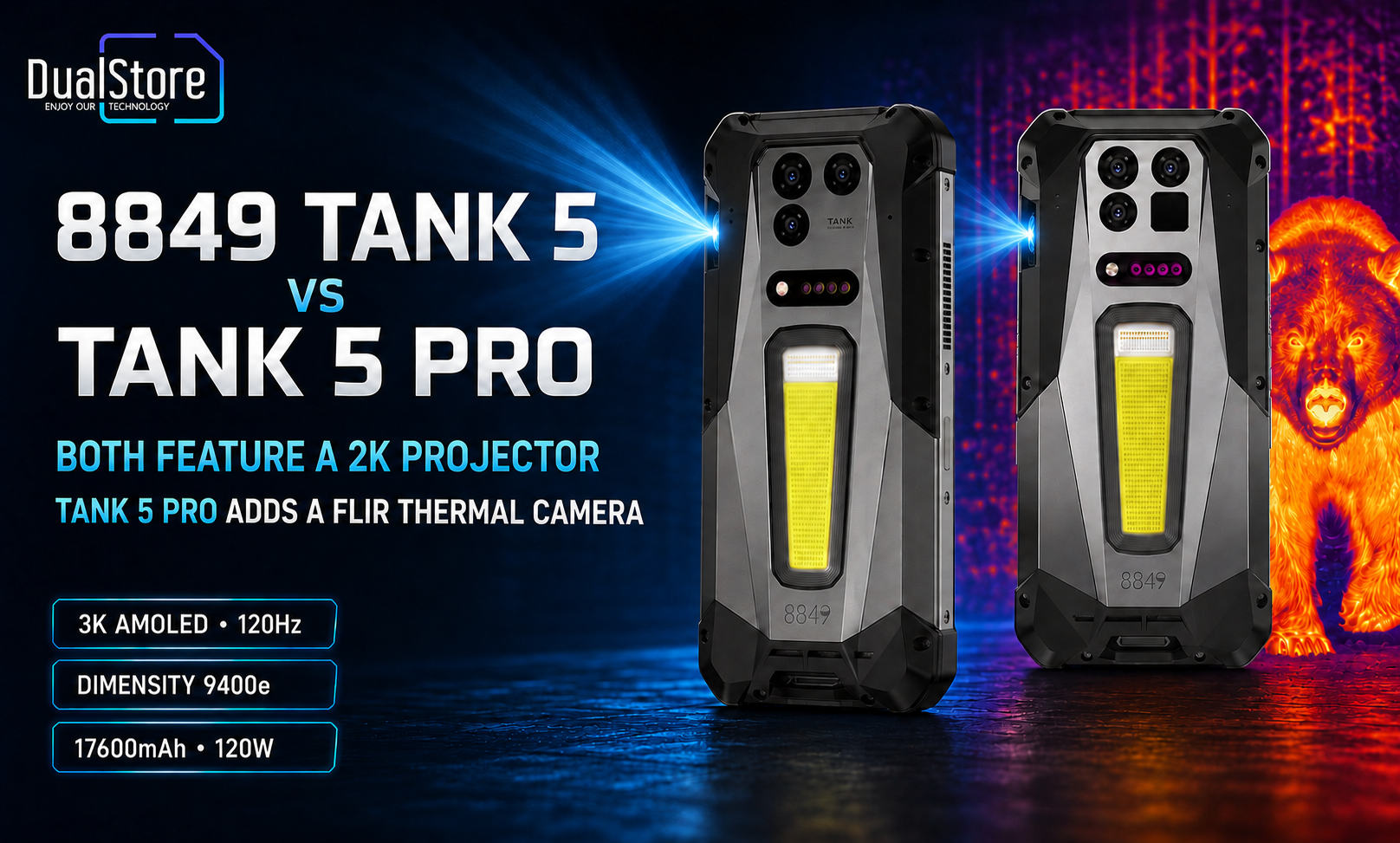 8849 TANK 5 vs TANK 5 Pro: Is the FLIR Thermal Camera Worth the Upgrade?