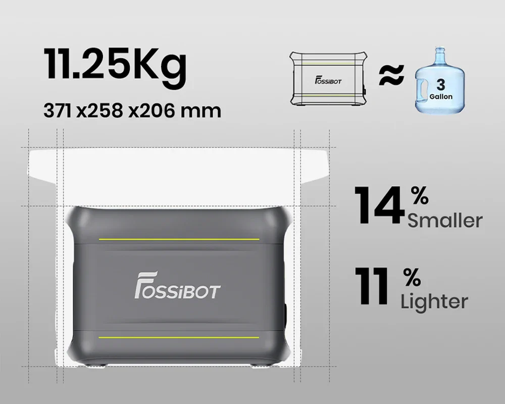 FOSSiBOT F1800 continut pachet accesorii
