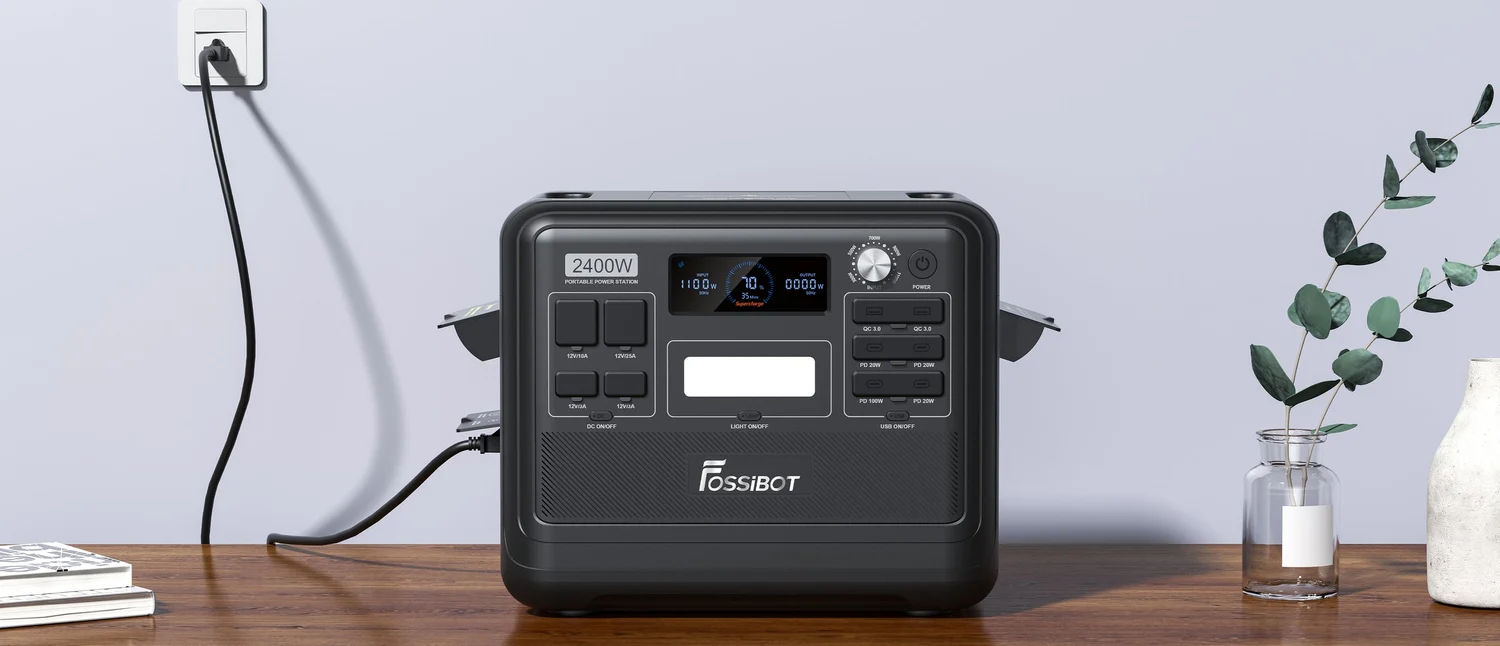 FOSSiBOT F2400 negru disponibil oficial în România prin DualStore