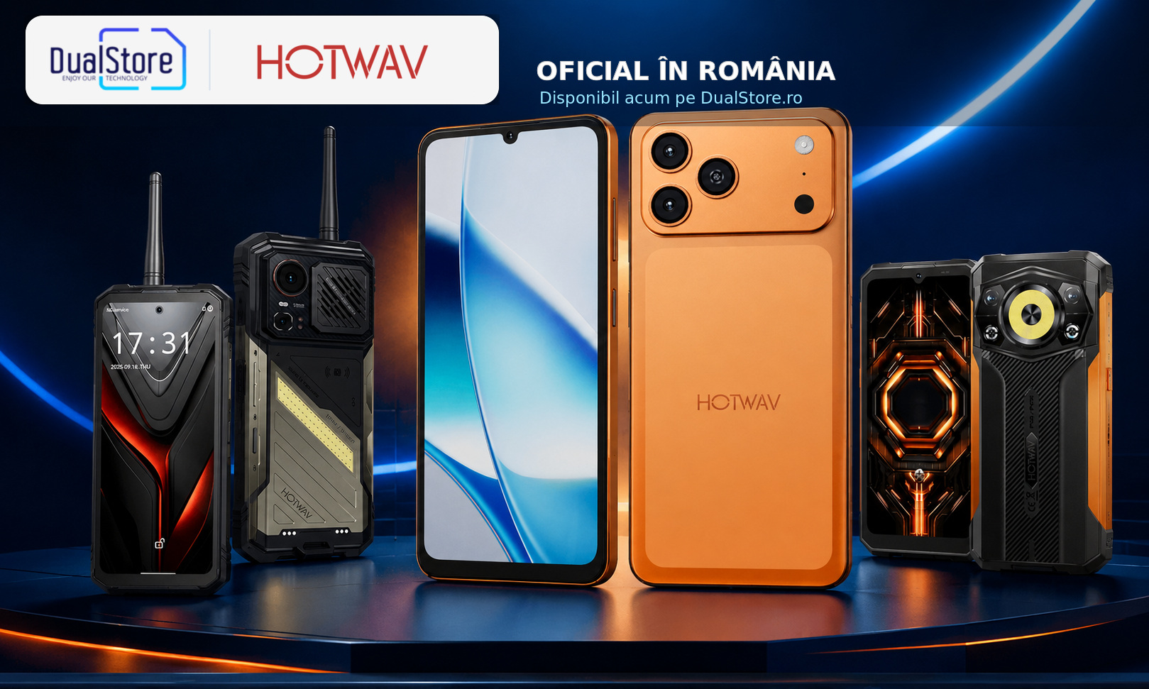 HOTWAV a ajuns oficial în România prin DualStore: 4G, 5G, Night Vision și baterii uriașe – ce model alegi?