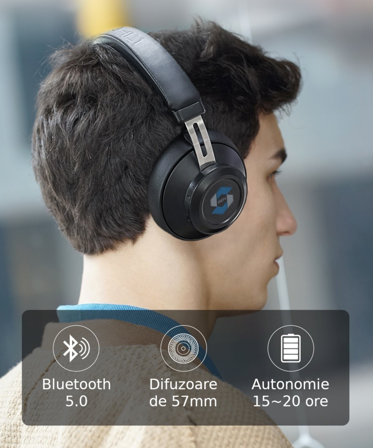 Casti wireless iSEN HL1