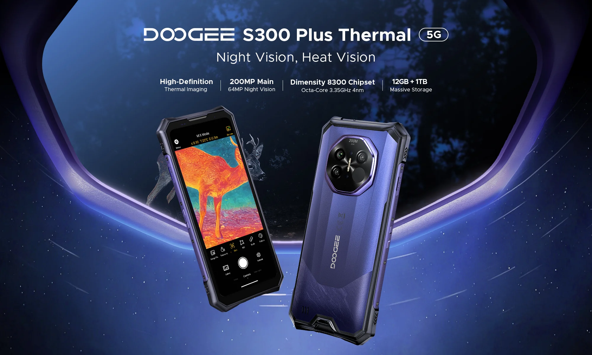 DOOGEE S300: gama rugged care combină baterii uriașe, camere de 200MP și performanță de flagship - DualStore.ro